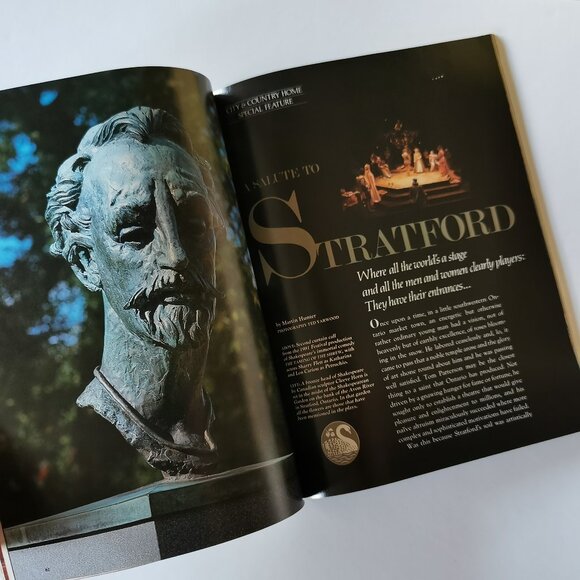 May 1986 City & Country Home Magazine Canadian Lifestyle Interior Stratford - Picture 6 of 6